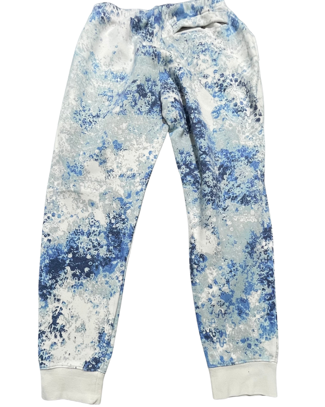 Nike Blue/White Pattern Sportswear Jogger Pants