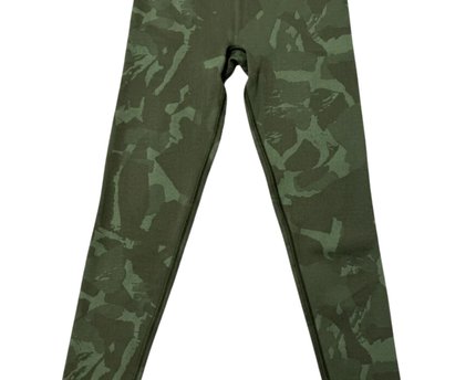 Gymshark Green Camo Seamless High-Waisted Leggings