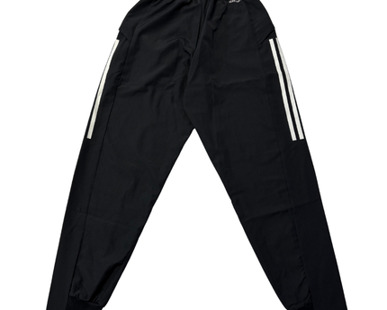 adidas Black 3-Stripe Athletic Track Pants