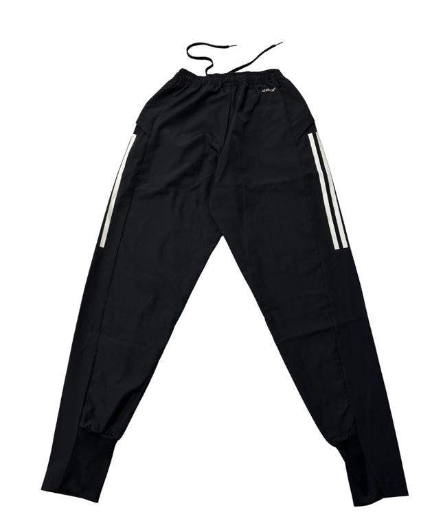 adidas Black 3-Stripe Athletic Track Pants