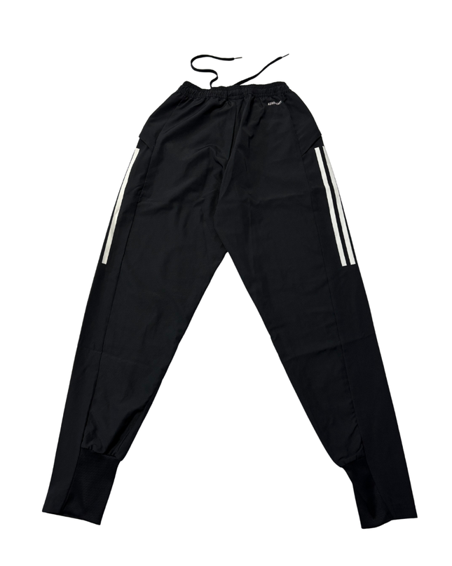 adidas Black 3-Stripe Athletic Track Pants