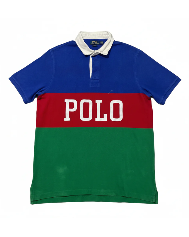 Polo Ralph Lauren Multicolor Colorblock Logo Polo Shirt