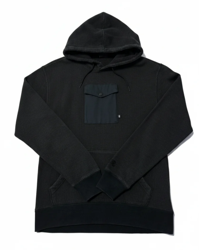 Nike SB Black Waffle Knit Utility Pocket Hoodie