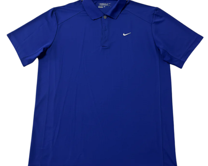 Nike Golf Blue Tour Performance Sports Polo