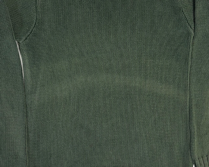 Ralph Lauren Green American Flag Cotton Knit Sweater