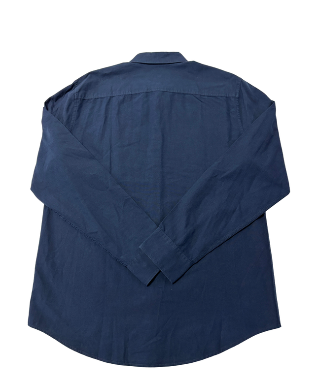 Original Penguin Navy Blue Long-Sleeve Button-Down Shirt