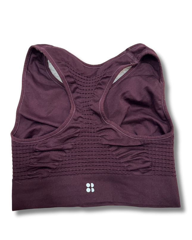 SweatyBetty Maroon Sports Top - XS
