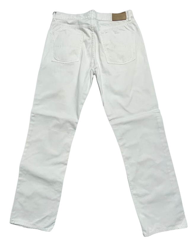 Polo Ralph Lauren White Straight Leg Jeans