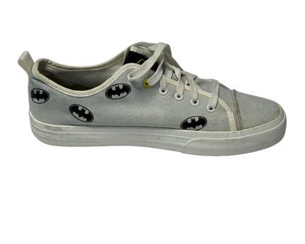 Batman Light Blue Graphic Print Sneakers