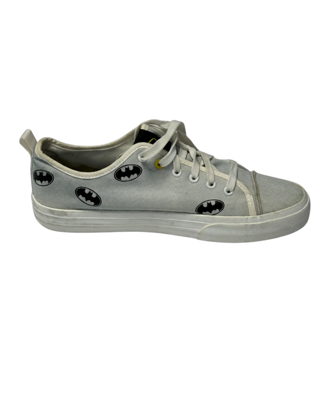 Batman Light Blue Graphic Print Sneakers