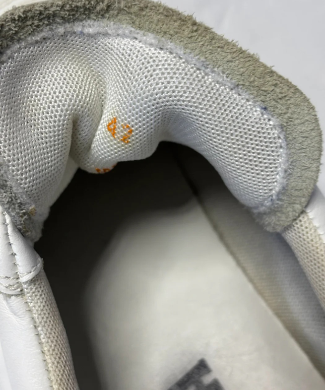 DOOA White Platform Leather Sneakers