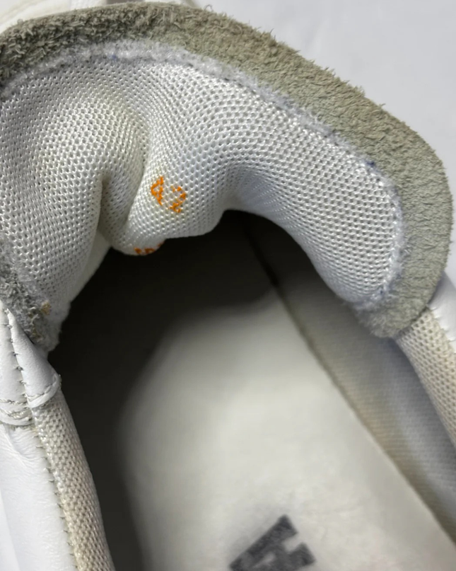 DOOA White Platform Leather Sneakers