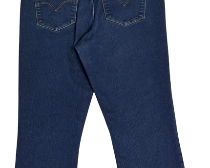 Levi's 314 Shaping Straight Dark Blue Jeans