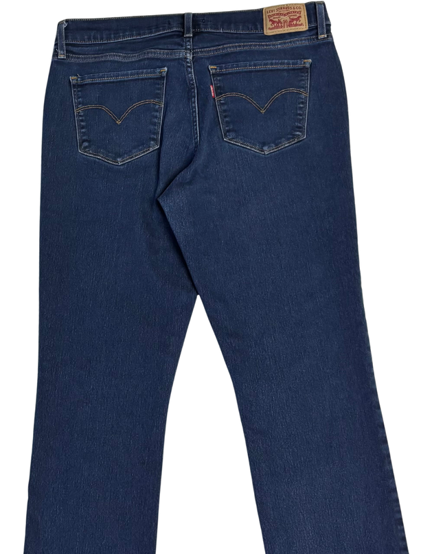 Levi's 314 Shaping Straight Dark Blue Jeans