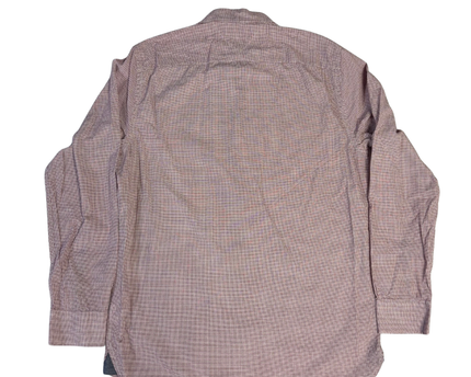 Tommy Hilfiger Maroon Patterned New York Fit Button-Down Shirt