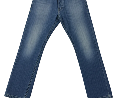 True Religion Blue Straight Leg Jeans