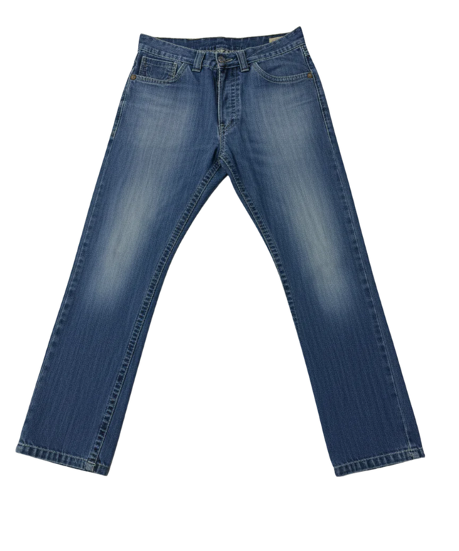True Religion Blue Straight Leg Jeans
