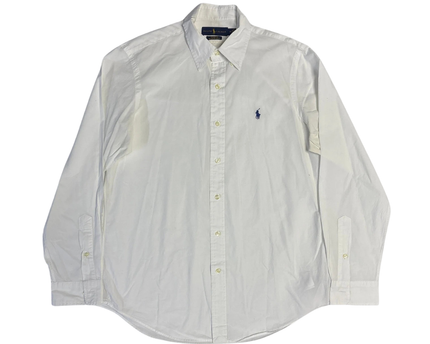 Ralph Lauren White Long Sleeve Shirt