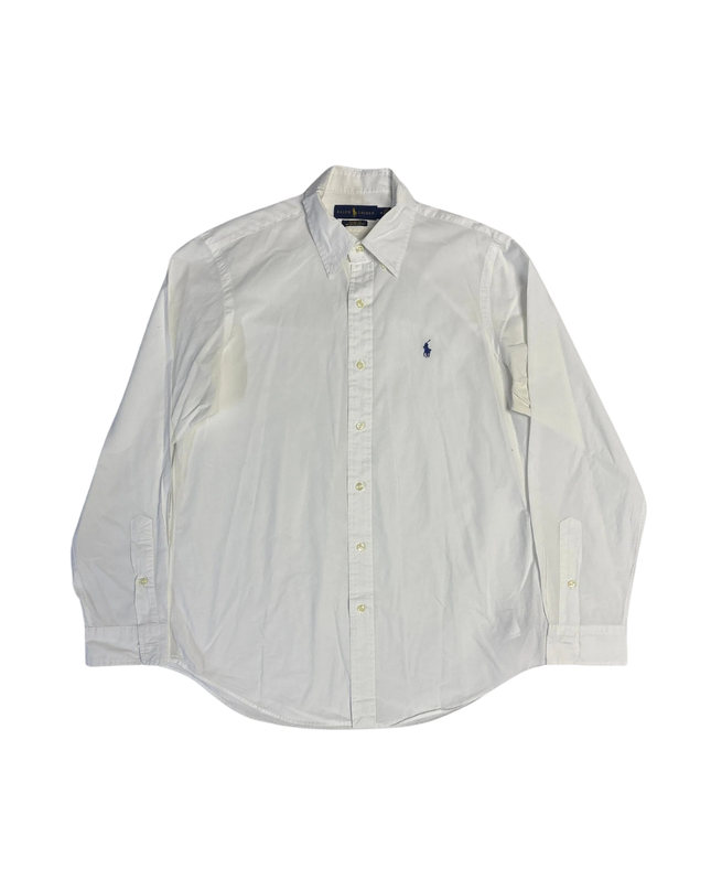 Ralph Lauren White Long Sleeve Shirt
