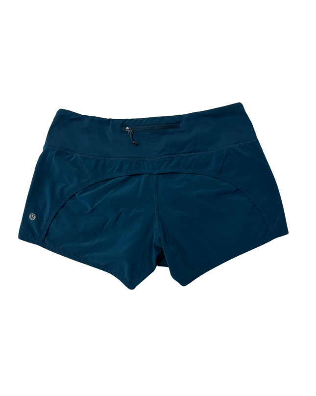 Lululemon Teal Athletic Performance Running Shorts