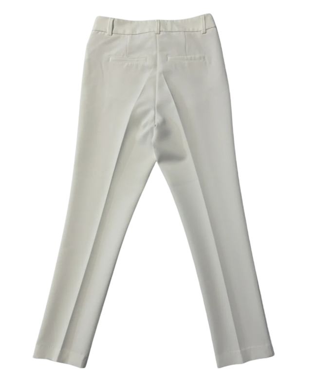 LC Waikiki Classic White Tapered Dress Trousers