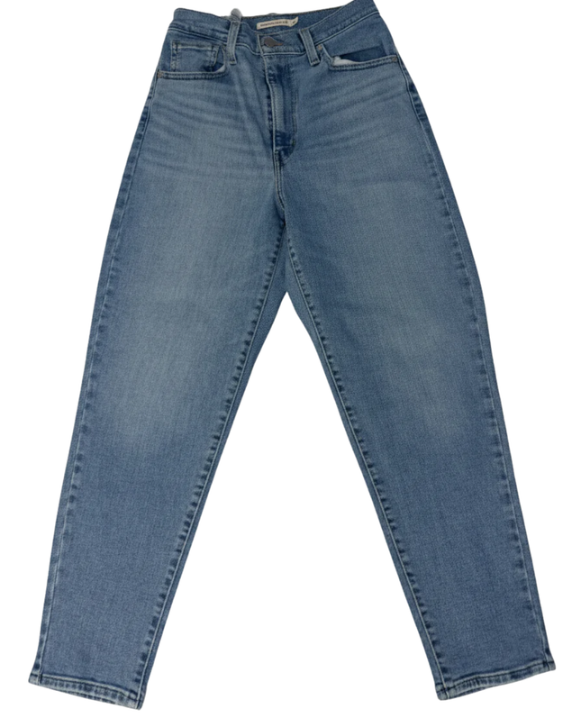 Levi's Blue High Waisted Mom Jeans