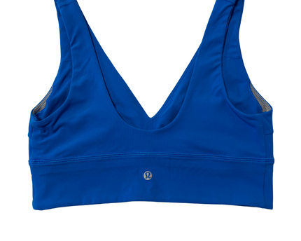 Lululemon Bright Blue V-Neck Align Sports Bra