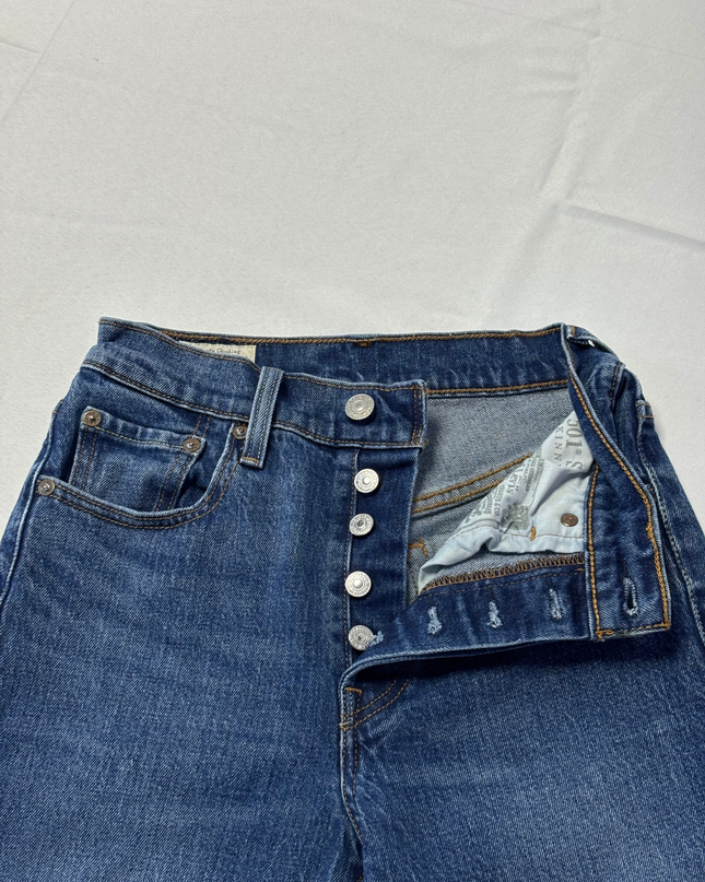 Levi's Premium Blue 501 Skinny High-Rise Jeans