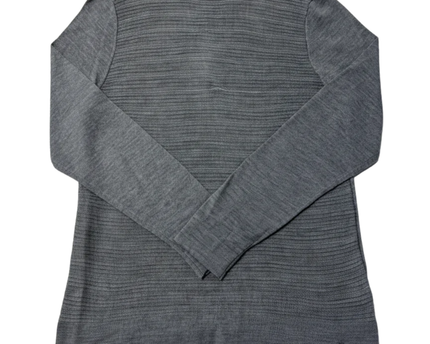 Calvin Klein Grey Textured Italian Yarn Sweater
