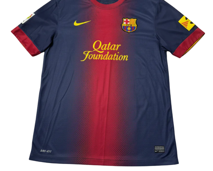 FC Barcelona 2012-13 Nike Navy Blue/Red  Home Jersey
