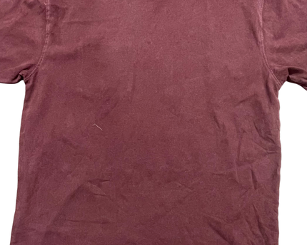 Carhartt Maroon Loose Fit Pocket T-Shirt