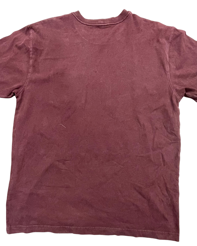 Carhartt Maroon Loose Fit Pocket T-Shirt