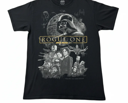 Jerry Leigh Black Star Wars Rogue One Graphic Tee