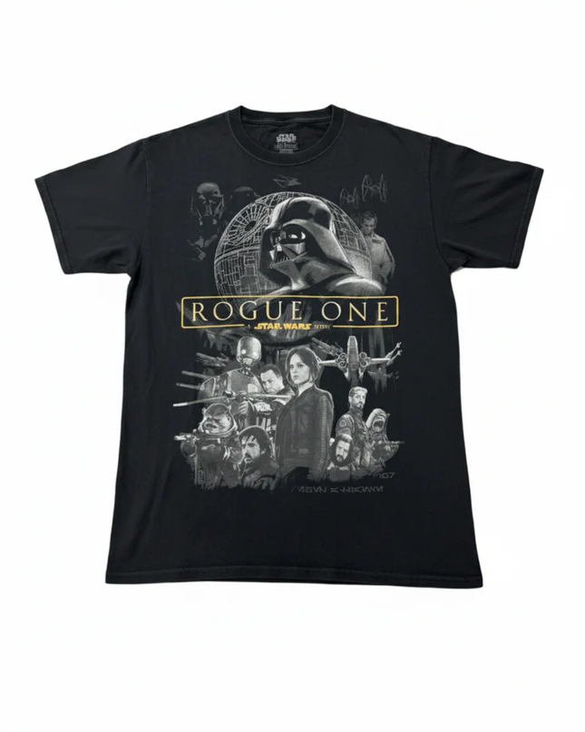 Jerry Leigh Black Star Wars Rogue One Graphic Tee