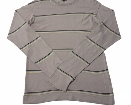 Paul Smith Jeans Purple Striped Long Sleeve Sweater