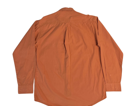GANT Orange Shield Logo Long Sleeve Shirt