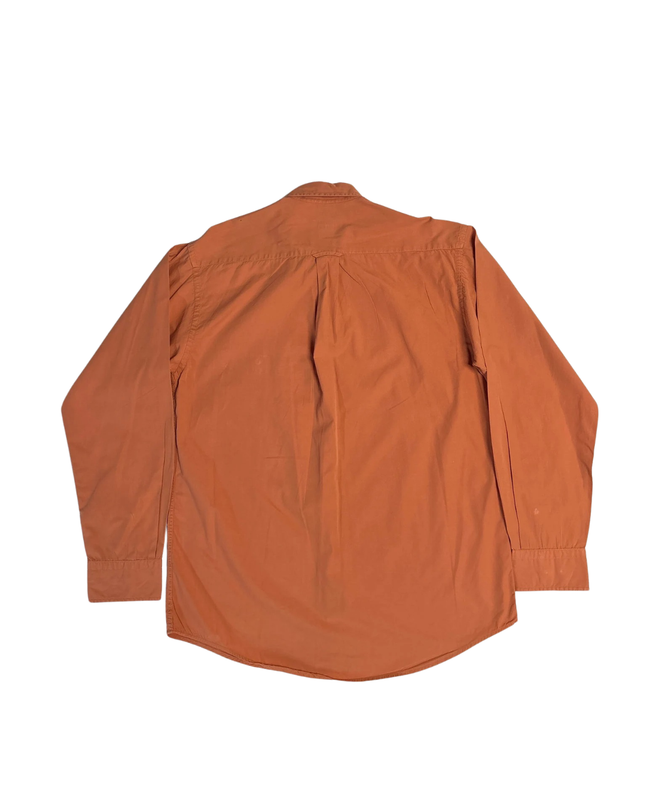 GANT Orange Shield Logo Long Sleeve Shirt