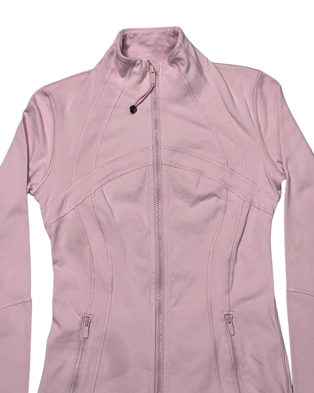 Lululemon Pink Define Full-Zip Active Jacket