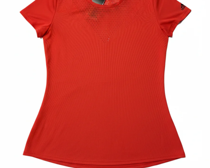 Adidas Red Climacool Performance Mesh T-Shirt W/Tags