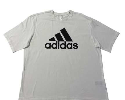 Adidas White Logo T-Shirt