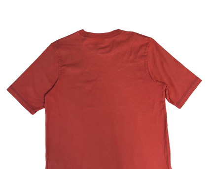 Adidas Red Adventure Mountain Graphic Tee
