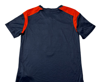 NFL Team Apparel Navy Blue Chicago Bears Women's Lace-Up Jersey