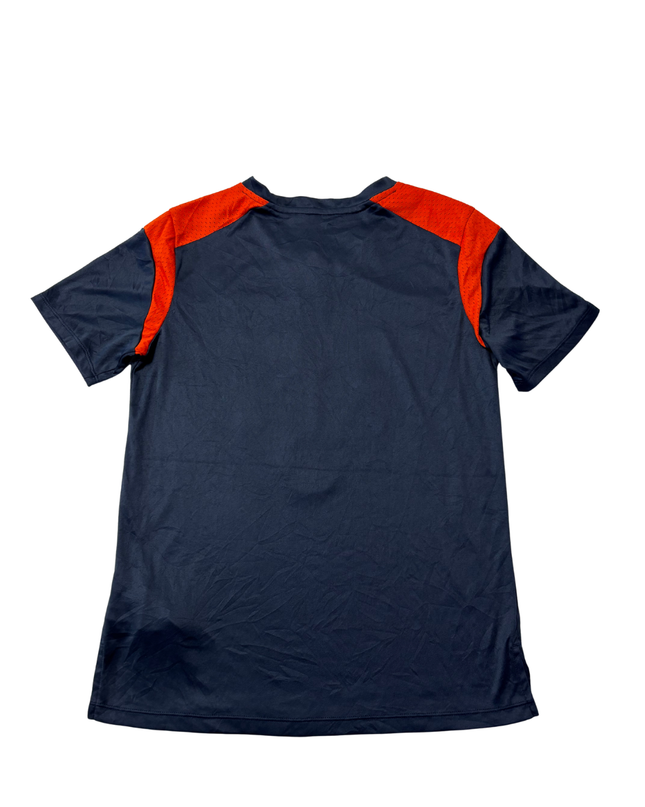 NFL Team Apparel Navy Blue Chicago Bears Women's Lace-Up Jersey