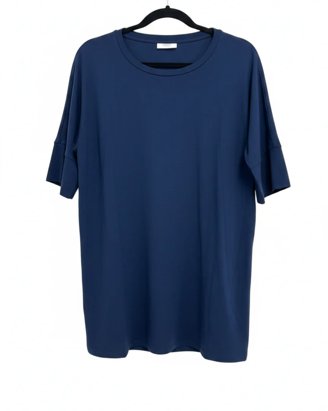 Choice Navy Relaxed Fit Short Sleeve Top
