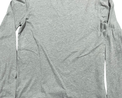 Carhartt Grey Relaxed Fit Long Sleeve V-Neck T-Shirt