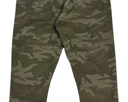 Levi's 711 Skinny Green Camouflage Jeans Women's