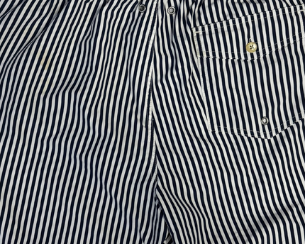 Polo Ralph Lauren Navy Blue/White Striped Swim Shorts