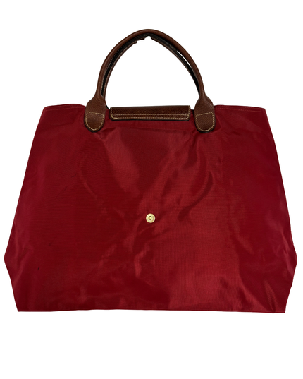 Longchamp Le Pliage Original Large Red Nylon Shoulder Tote Bag