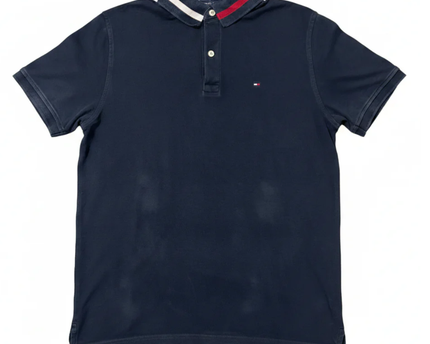 Tommy Hilfiger Navy Blue Short Sleeve Polo Shirt