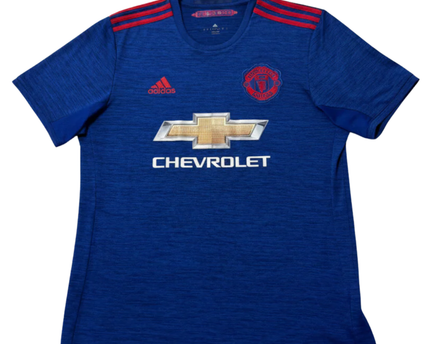 Manchester United 2016-17 Adidas Blue Away Jersey